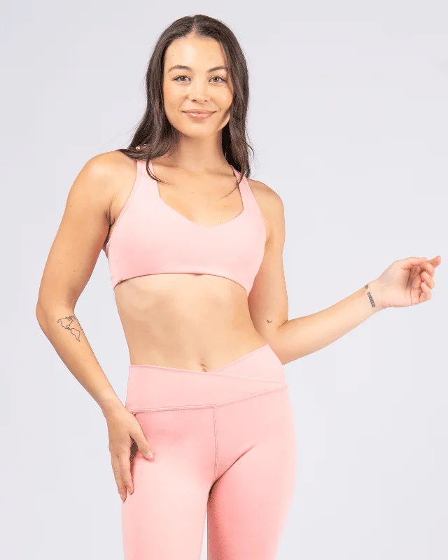 Sara Kathryns x JS Active ""Coach Me"" Sports Bra - Sweet Berry