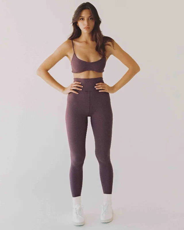 Composed Sport Leggings - Chocolate Cherry