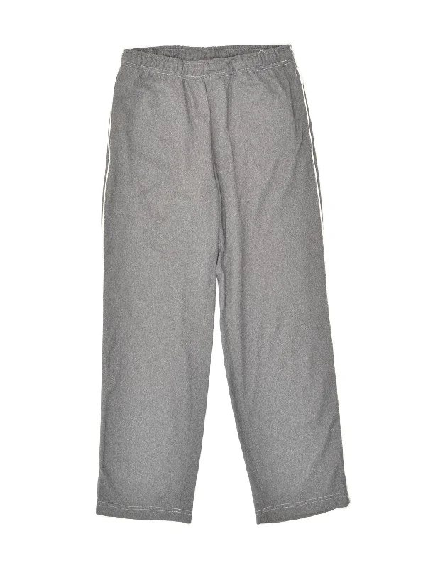 DIADORA Womens Tracksuit Trousers UK 10 Small Grey Polyester