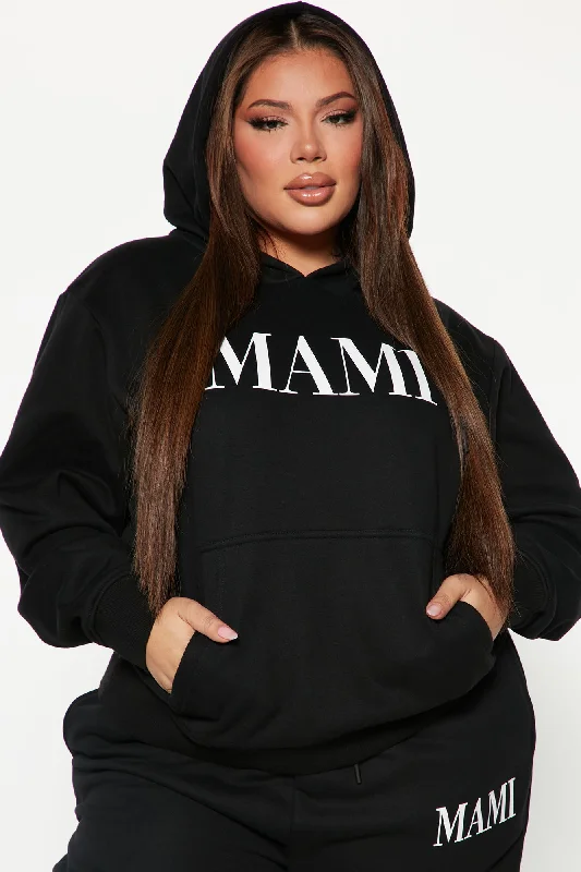 Family Goals Women's Mami Hoodie - Black