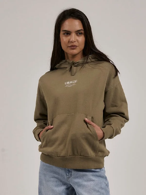 High Standards Fleece Hood - Aloe