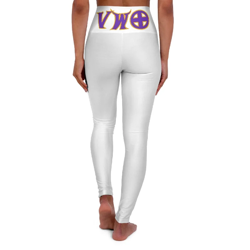 High Waisted Yoga Leggings - V-W-O