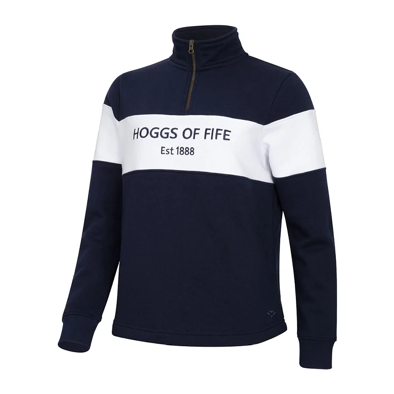 Hoggs Of Fife Dumfries 1888 Ladies 1/4 Zip Sweatshirt