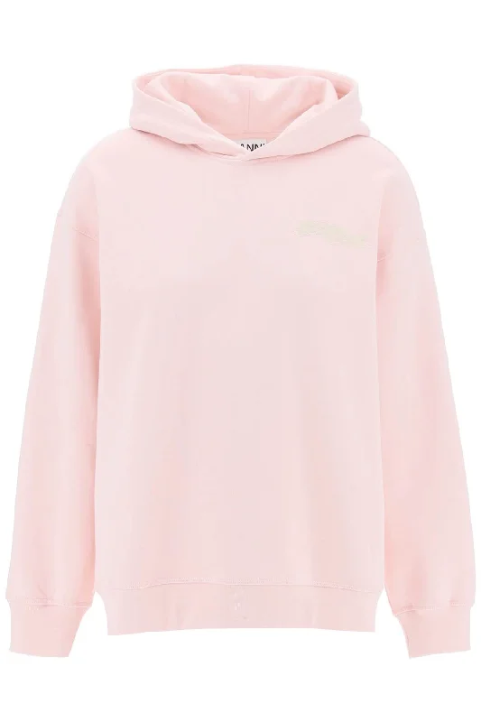 hoodie with isoli fabric T3900 CHALK PINK