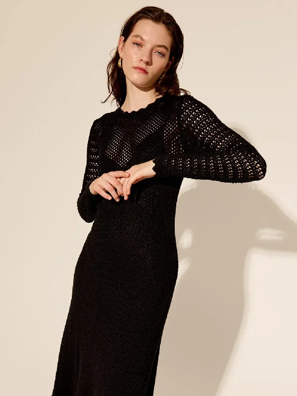 Ingrid Knit Midi Dress