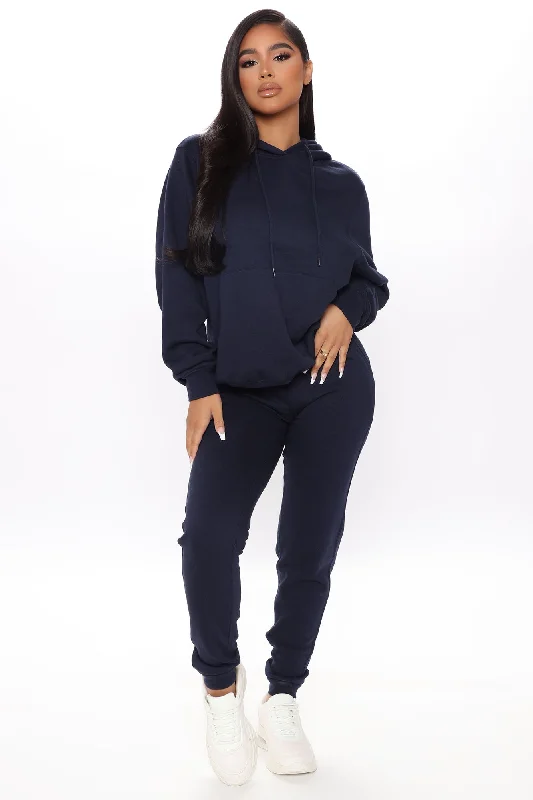 Look Again Hoodie - Navy