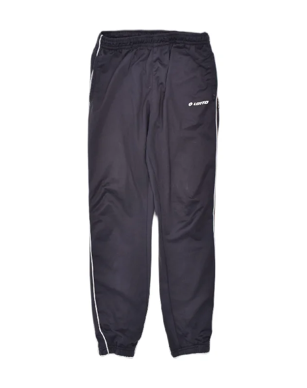 LOTTO Womens Tracksuit Trousers Joggers UK 12 Medium Navy Blue