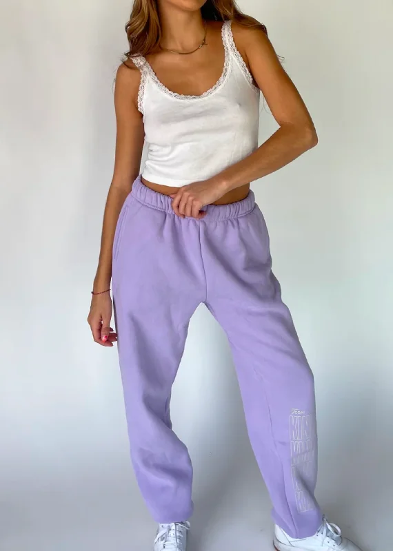 Mayfair Choose Kindness Sweatpants ★ Lavender