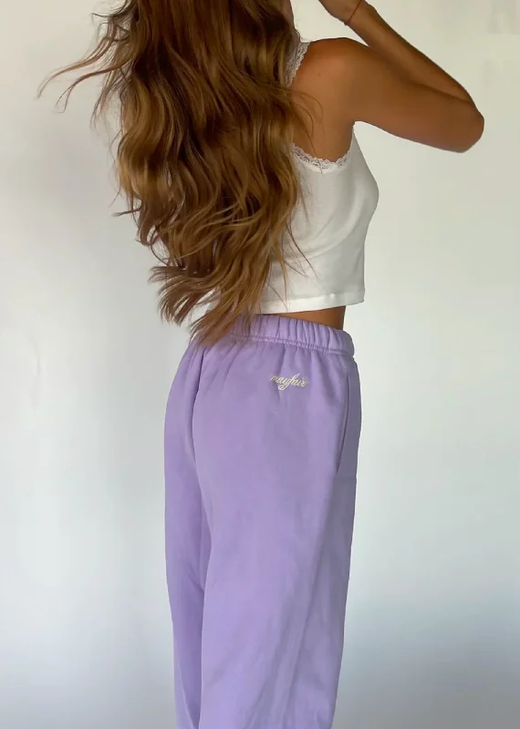 Mayfair Choose Kindness Sweatpants ★ Lavender