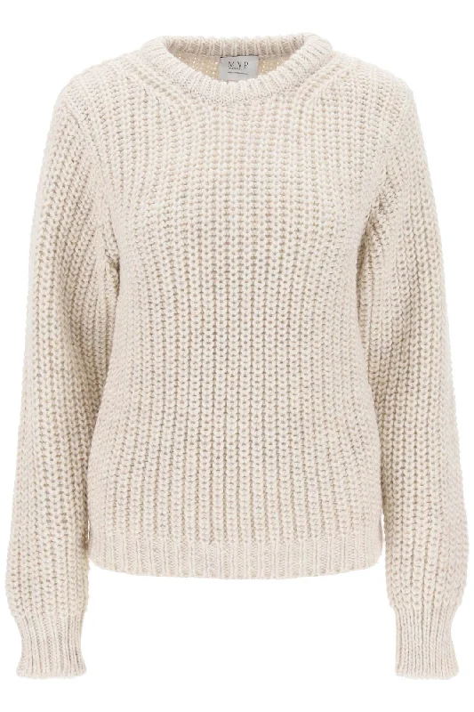 Mvp wardrobe carducci chunky sweater MVPI3MK196 AVANA