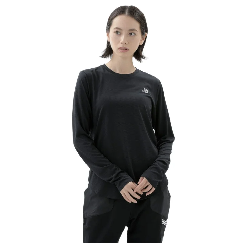 New Balance - Women's Accelerate Long Sleeve T-Shirt (WT11224 BK)