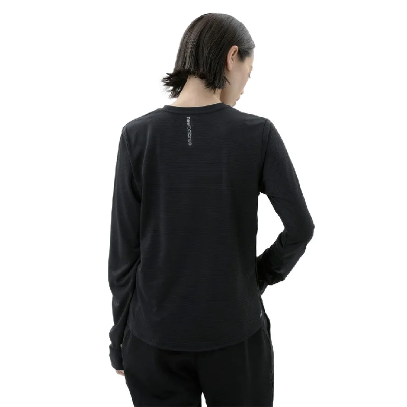 New Balance - Women's Accelerate Long Sleeve T-Shirt (WT11224 BK)