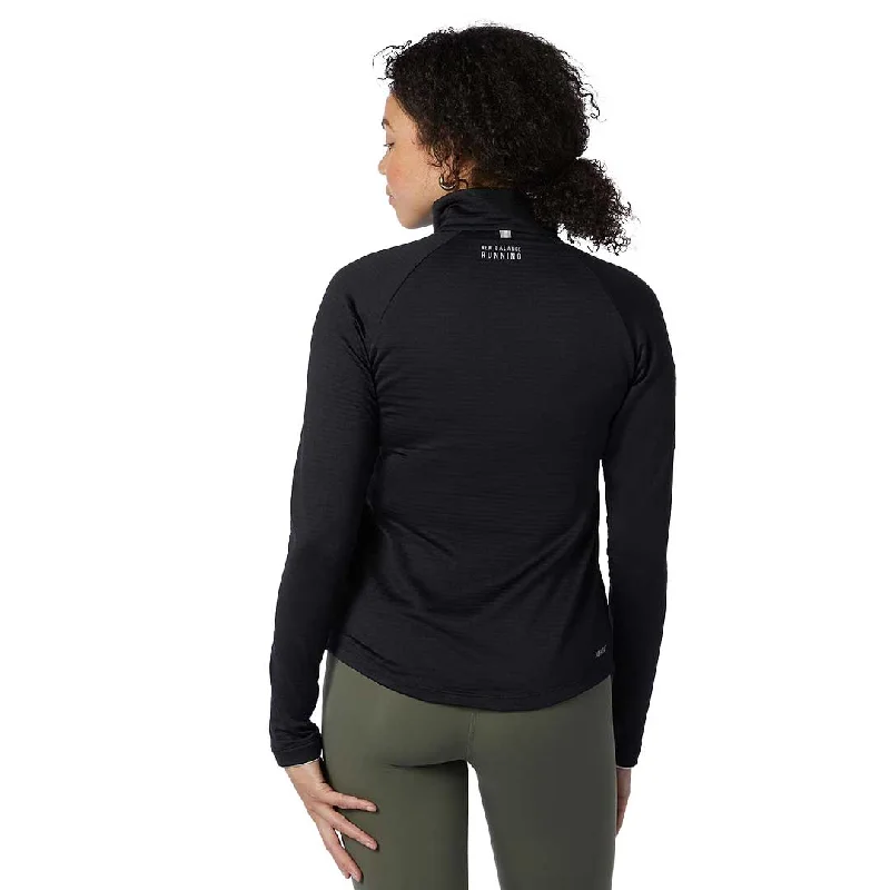 New Balance - Women's Heat Grid 1/2 Zip Top (WT13269 BK)