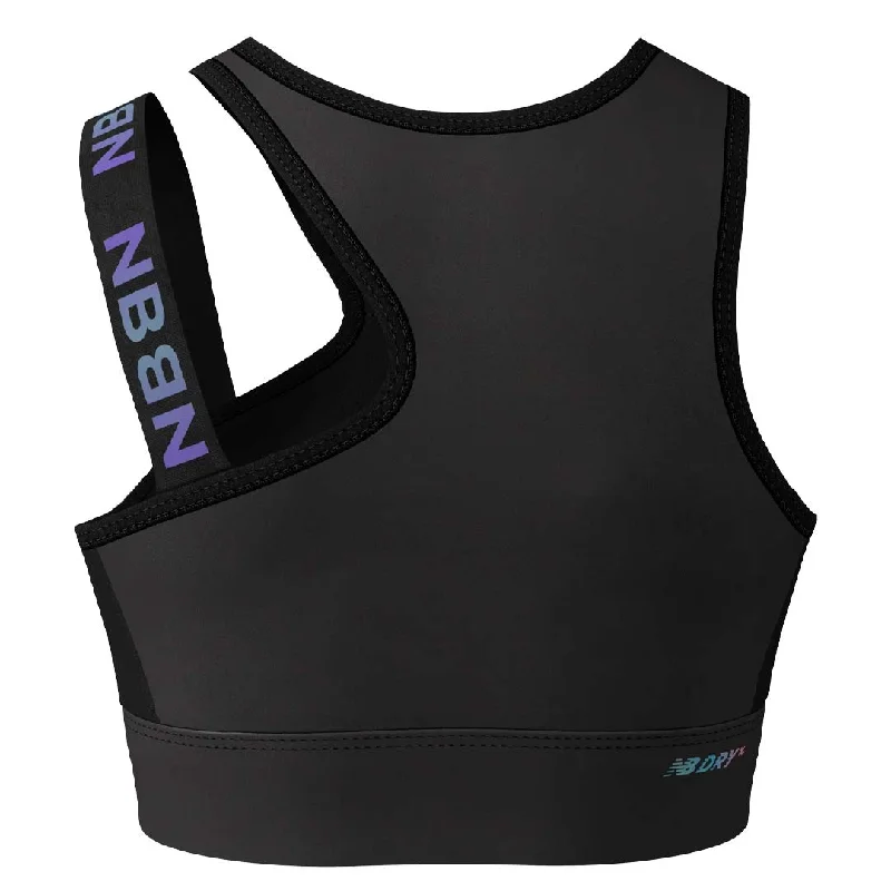 New Balance - Women's Q Speed Shape Shield Crop Bra (WB23288 BK)