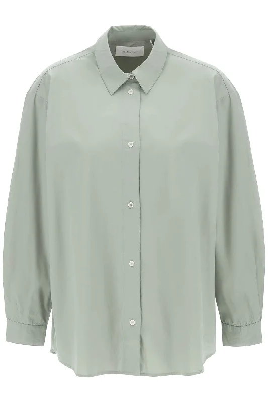 ""oversized organic cotton edgar shirt 10001 24085 GOTS DUSTY GREEN