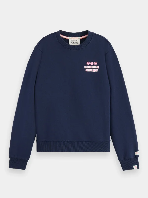 Regular-fit crewneck sweater