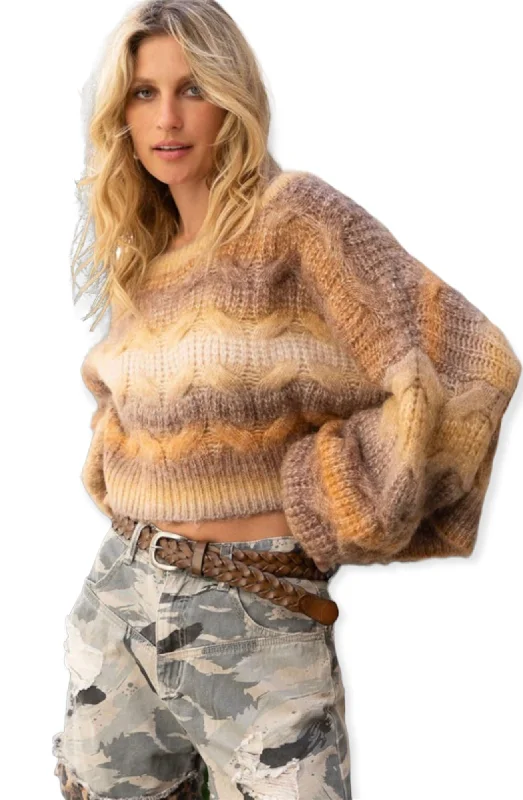 Roasted Spice Ribbed Sweater