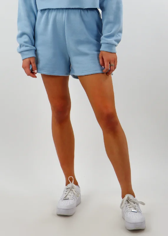 Rock N Rags Signature Sweat Shorts ★ Baby Blue