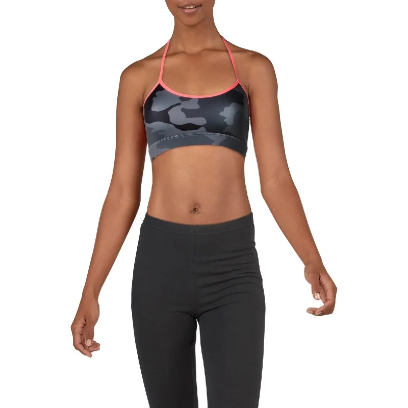 Sam Edelman Womens Racerback Fitness Sports Bra